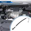 A/C Refrigerant Liquid Hose for Toyota Highlander 2008-2013 Pressure Hose Air Conditioning Pipe Line No.887030E050 Rubber Iron