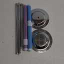 Infant Clothes Display Stand: 2pcs Display Metal Hanger Stainless Clothes Stand Dress Showing Storage Steel Support Girl Clothing Dress Stand, Black And Purple