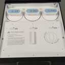 Brio Q20 Touchscreen Countertop Water Dispenser with 3 Stage RO Filtration System | Instant Hot, Cold & Room Temperature with 6 Presets | LED Display, UV Self-Cleaning | Refillable 6L Tank