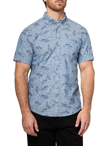 Eddie Bauer Men's Big & Tall Short Sleeve Baja Shirt, 3XL