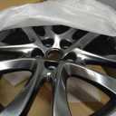 New 19x7.5 New 19 Inch 19" Aluminum Wheel Rim Fits for 2014 2015 2016 2017 Mazda 6 Bright Dark Silver New Single Replacement Rim