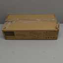 WOPITUES Floating Shelves for Wall with Cube Shelf, Wall Shelves with Metal Rail for Bathroom Decor, Bathroom Organizers and Storage, Over Toilet Shelves for Toilet Paper-Black (15.7 inch)