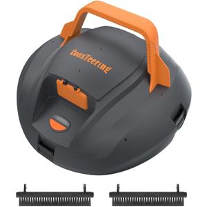 Pool Vacuum Robot with Brushes (2 Pack), Cordless Robotic Pool Cleaner with 100 Mins Runtime, Powerful Suction, Ideal for Above Ground Pools