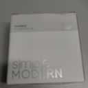 Simple Modern Tumbler Flip Lid | Reusable Replacement ONLY Fits Threaded, Stainless Steel Classic Collection Vessels | Classic Collection | Clear (Lid Only) (1 Count (Pack of 1))