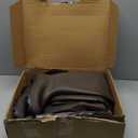 TIDEWE Bootfoot Chest Wader, 2-Ply Nylon/PVC Waterproof Fishing Hunting Waders with Boot Hanger for Men Women Green Brown (M7/W9)