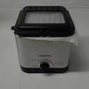 Chefman Fry Guy, The Most Compact & Convenient To Deep Fry Comfort Food, Restaurant-Style Basket With A 1.6-Quart Capacity, Easy-View Window & Adjustable Temp Control, Stainless - 1.5 Liter