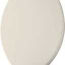 Church 585EC 346 Easy Clean Toilet seat, Elongated, Linen (Biscuit)