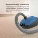 Replacement Vacuum Hose Compatible with Miele Classic C1, S2120, S2130, S2180, C1 Pure Suction & Turbo Fits Canister Vacuum Cleaner 1.6m Flexible Pipe Tube, Attachments Parts