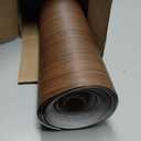 Walnut Wood Grain Contact Paper Peel and Stick Self Adhesive Wallpaper Dark Brown Wood Contact Paper for Furniture Countertops Bubble Free Design Thick Removable Waterproof Top Vinyl Wrap 31''x157''