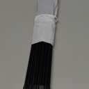 MERRYBOX Roll Up Dish Drying Rack Silicone Wrapped Over The Sink Dish Drying Rack Multipurpose Foldable Sink Drying Mat Anti-Slip & Anti-Rust Dish Rack for Kitchen, 17.5" x 13", Black