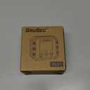 Rechargeable Digital Angle Finder, Digital Angle Gauge with Magnetic Back&Base, 0.1 Accuracy Protractor Inclinometer Woodworking Tools, IP54, 360 Flip Screen, for Construction, Machinery