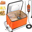 Proofing Box with Heater, Bread Proofing Box with Temperature and Timer Controller, Collapsible Zippered Temperature Proofer for Bread, Pizza and Yoghurt Making