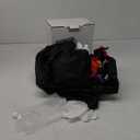 8FT Halloween Inflatable Outdoor Decoration: Black Cat with Red Face Inflatable Yard Ornament with Built-in LED, Suitable for Yard, Garden, Party, Lawn Decoration