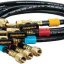 Hose Set, 5 ft L, Black, 800 psi