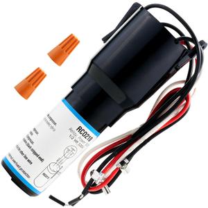 BlueStars RCO210 3 in 1 Hard Start Capacitor Replacement - RSC Series Solid State Relay Overload & Start Capacitor Combination - 1/3-1/2 H.P. 115VAC