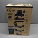 Ninja Crispi 4-in-1 Glass Air Fryer | 450°F | Non-Toxic | 4QT & 6-Cup Glass Containers w/Lids | Microwave, Freezer, Dishwasher Safe | Max Crisp, Air Fry, Bake, Recrisp | Cyberspace Gray, FN101GY