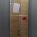 Maydear Bamboo Ladder Shelf Bookcase, 5-Tier Leaning Bookshelf Free Standing Organizer Storage Shelves for Living Room, Bedroom, Kitchen, Home Office, Balcony, Natural Wood