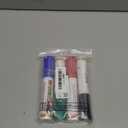 Gersoniel 4 Packs Extra Thick Dry Erase Markers Fine Point White Board Markers Dry Erase 12 mm Big Nib Erasable Pens for Glass, Window, Black Board, Mirror, Assorted Colors