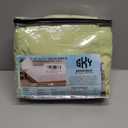 Zipper Fitted Sheet - Full Size, 8 Inch Deep Pocket, Hotel Quality Brushed Microfiber Bottom Sheet, Soft Wrinkle-Free, Shrinkage and Fade Resistant, 1 Fitted Sheet Only (Burgundy)