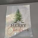 AEHIE Its The Most Wonderful Time of The Year Christmas Wall Art,Pine Tree Pictures Poster Prints for Office Farmhouse Bathroom Decor,Merry Christmas Themed Decor Wall Art Unframed 4pcs (12x16 in)