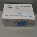 1.75mm 8 Spools Popular Colors 3D Printer PLA Filament Bundle Pack: Black White Red Blue Yellow Orange Limegreen SkyBlue, Each Spool 250g, Widely Compatible, Total 2Kg 3D Printing Filament