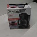 BLACK+DECKER 5-Cup Coffeemaker, Black, DCM600B