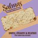 Sanissimo Salmas Chia & Flaxseed, 40 Packs of 3 Crackers, Oven Baked Corn Crackers, Gluten Free, Non-GMO, Kosher Certified (EXP 11/05/26)