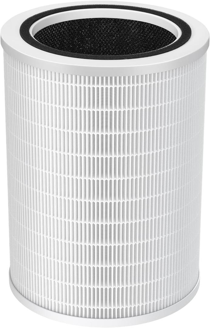 12010 Replacement Filter Compatible with Clorox 11010 & 11011 HEPA Air Purifier, Large Rooms up to 1,500 Sq Ft, 3-in-1 HEPA Filter (12010), 1 Pack