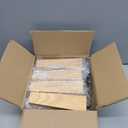 TURSTIN Set of 8 Furniture Legs 8 Inch Square Solid Wood Couch Legs Replacement Sofa Legs Mid Century Furniture Feet for Armchair Bed Dresser Cabinet Include Installation Hardware, Natural