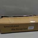 SPACELEAD Slim Storage Cart 3 Tier,Bathroom Organizer Rolling Utility, Mobile Shelving Unit Slide Out for Office, Kitchen, Laundry Room & Narrow Places,White