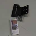 Home Security Door Lock Reinforcement - Child Proof High Security Door Locks with 3" Stop Withstand 800 lbs for Inward Swinging Front Door, Night Kids Safety Metal Flip Deadbolt Latch Defend Home (Black)