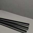 3 Black Parts, L 2Fx W 2"