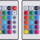 SUPERNIGHT 24 Keys RGB LED Strip Light Wireless Dimmer Remote Controller Led Light Remote Replacement for SMD 5050 3528 2835 Led Strip Lights