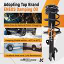 maXpeedingrods 1333375L 1333375R Front Strut for Toyota Camry 2012-2017 SE XSE 2.5L, 2Pc Shock Absorber Strut w/Coil Spring Assembly