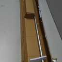 Decopolitan 5/8" Fluted Ball Curtain Rod Set, 48 to 86 Inches, Purple