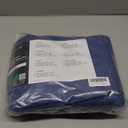 LuxClub 4 PC King Sheet Set, Deep Pockets Wrinkle Free Cooling Bed Sheets Hotel Bedding for Women, Men, Includes 1 Fitted Sheet, 1 Flat Sheet and 2 Pillowcases-Soft Navy