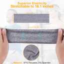 2 x Headbands for Women, 8pcs Stretchy Non Slip Soft Cloth Hair Bands for Sports, Workout, Yoga and Running