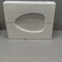 ELONGATED toilet seat risers for seniors, Slow Close, Elevated toilet seat, Heavy Duty, Never Loosen, Raised toilet seat elongated bowl, White(18.5)