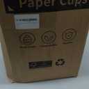 RACETOP [300 count] Paper Coffee Cups 8 oz, Disposable Coffee Cups, Hot Beverage, Ideal for Pub, Party, Office White
