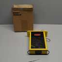 Kingsyard Finch Feeder for Outside Hanging, Metal Mesh Bird Feeders for Thistle/Nyjer Seed, Sliding Mesh & Built-in Perch, Recycled Plastic, Yellow