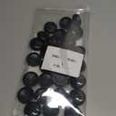 32-Pack Replacement Wrought Iron Chair Leg Caps - 1.5" Fits 8 Seats, UV Resistant Plastic Outdoor Floor Protectors for Patio Furniture, Tables & Seats - Wrought Iron Feet Caps