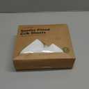 KeaBabies 2-Pack Organic Crib Sheets for Boys, Girls - 52x28 Fitted Crib Mattress Sheet Neutral, Breathable Jersey Cotton Cover for Baby Bed, Toddler Mattress, Soft & Cute Prints (Soft White)