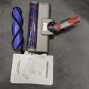 Upgraded 2 Brushes Vacuum Head Replacement for Dyson V7/V8/V10/V11/V15/SV10/SV11/SV12/SV14/SV15/SV22((Not for Slim) | Anti-Tangle Motorhead with LED Light | Quick-Release Cordless Vacuum Cleaner Head