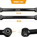 2–3" Lift Front Upper & Lower Control Arms for 2009–2023 Ram 2500/3500 4WD (3rd–5th Gen)