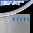 Rubber Edge Trim, Flexible Edge Trim for Sharp Edge, 1/16" U Channel Edge Protector, Self Adhesive Edge Guards for Car Doors and Sheet Metal Parts, 10Ft, Grey Color