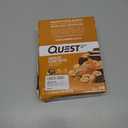 Quest Nutrition Chocolate Chip Dough Cookie Protein Bars, 21g Protein, 1g Sugar, 4g Net Carb, Gluten Free, Keto Friendy, 12 Count (EXP 10/14/25)