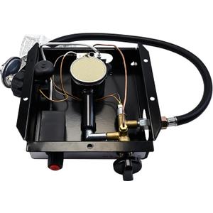 Patio Heater Glass Tube Burner Module Replacement, Compatible with Hiland Square Glass Tube Heaters, 3 Bolt Hole Design, Includes Regulator Valve Assembly, Part Numbers: HLDS01-GTHG, HLDS01-GTSS etc Patio Heater Glass Tube Burner Module Replacement, Compatible with Hiland Square Glass Tube Heaters, 3 Bolt Hole Design, Includes Regulator Valve Assembly, Part Numbers: HLDS01-GTHG, HLDS01-GTSS etc