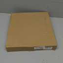 JENLYSTIME 12 Inch Indoor/Outdoor Retro Waterproof Wall Clock with Thermometer Silent Round Quartz Battery Operated Easy to Read Decorative for Kitchen Patio,Bathroom,Deck,Porch,Pool(Silver)