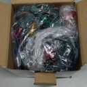 Cbebew C7 Christmas String Lights 25Ft LED Outdoor Christmas Lights with 27 Clear Multicolor LED Bulbs(2 Spare), Vintage Colorful String Lights for Garden Wedding Party Xmas Decoration