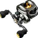 Baitcasting Reel, Fishing Reel, Magnet Braking System, 17.6 LB Max Drag, 7.2:1 and 6.3:1 Gear Ratio